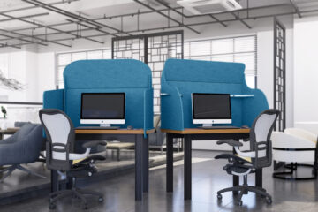 Elevate Productivity and Privacy with Acoustic Desk Dividers
