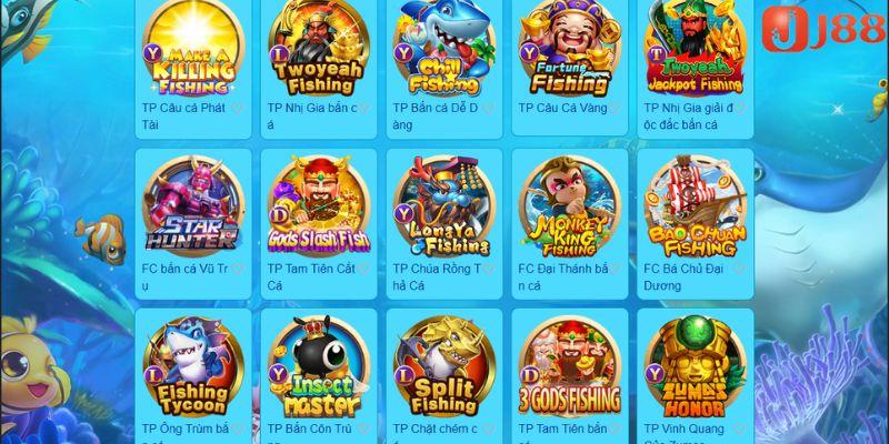 Introducing J88 Fish Shooting lobby