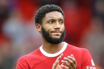 Footballer Joe Gomez