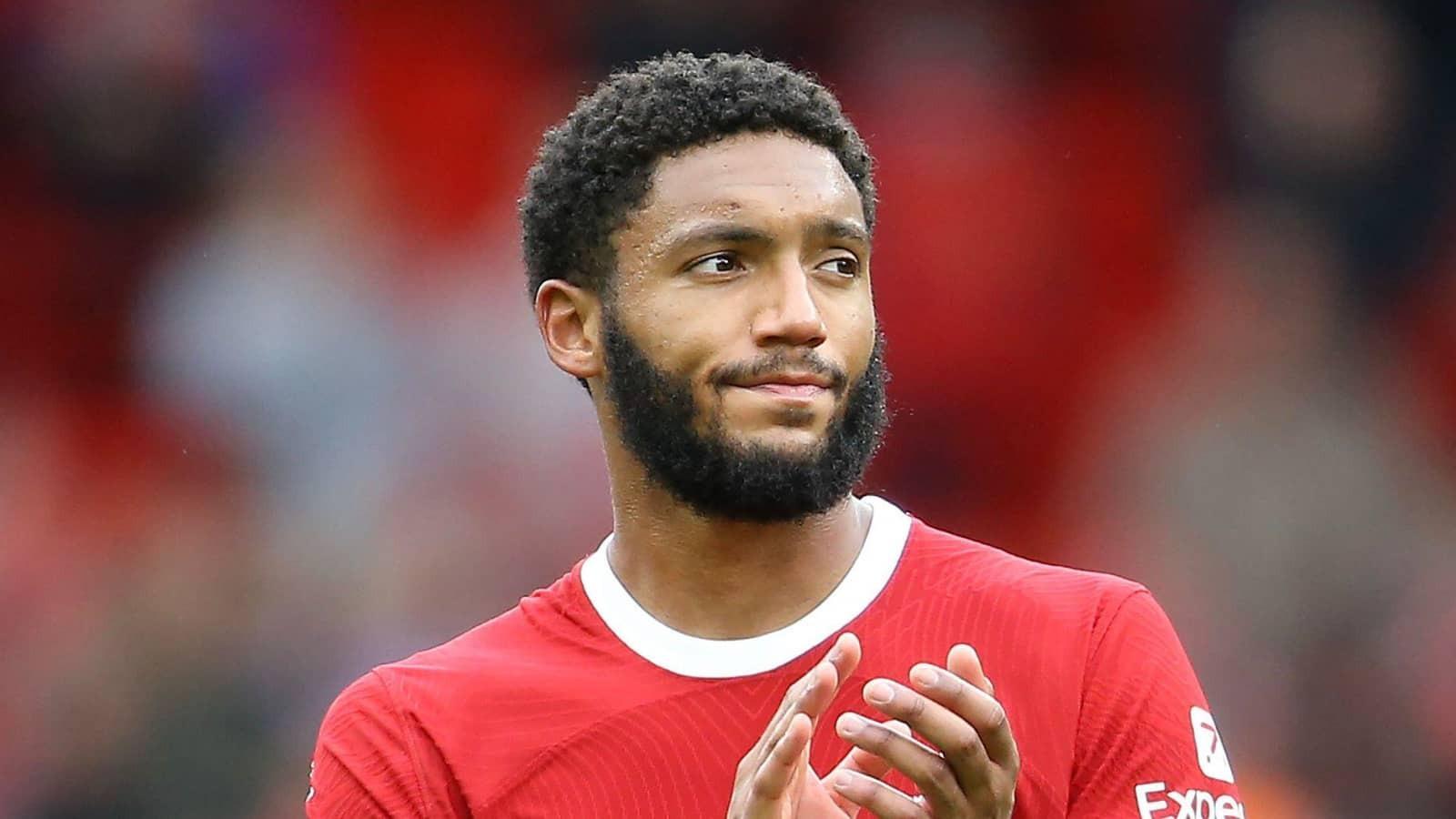 Footballer Joe Gomez
