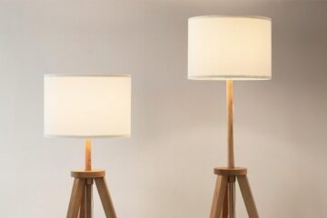 Modernist Floor Lamps and Wood Standard Lamps A Perfect Match for UK Homes